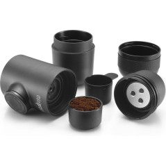 "Experience Barista-Quality Coffee Anywhere with Wacaco Minipresso GR 50ml - Your Portable Espresso Machine!"